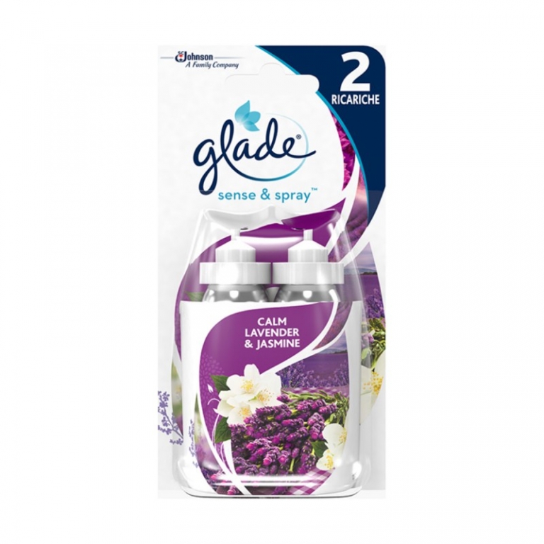 DEOD.GLADE SENSE&SPR.RIC.LAVANDA 2x18ml